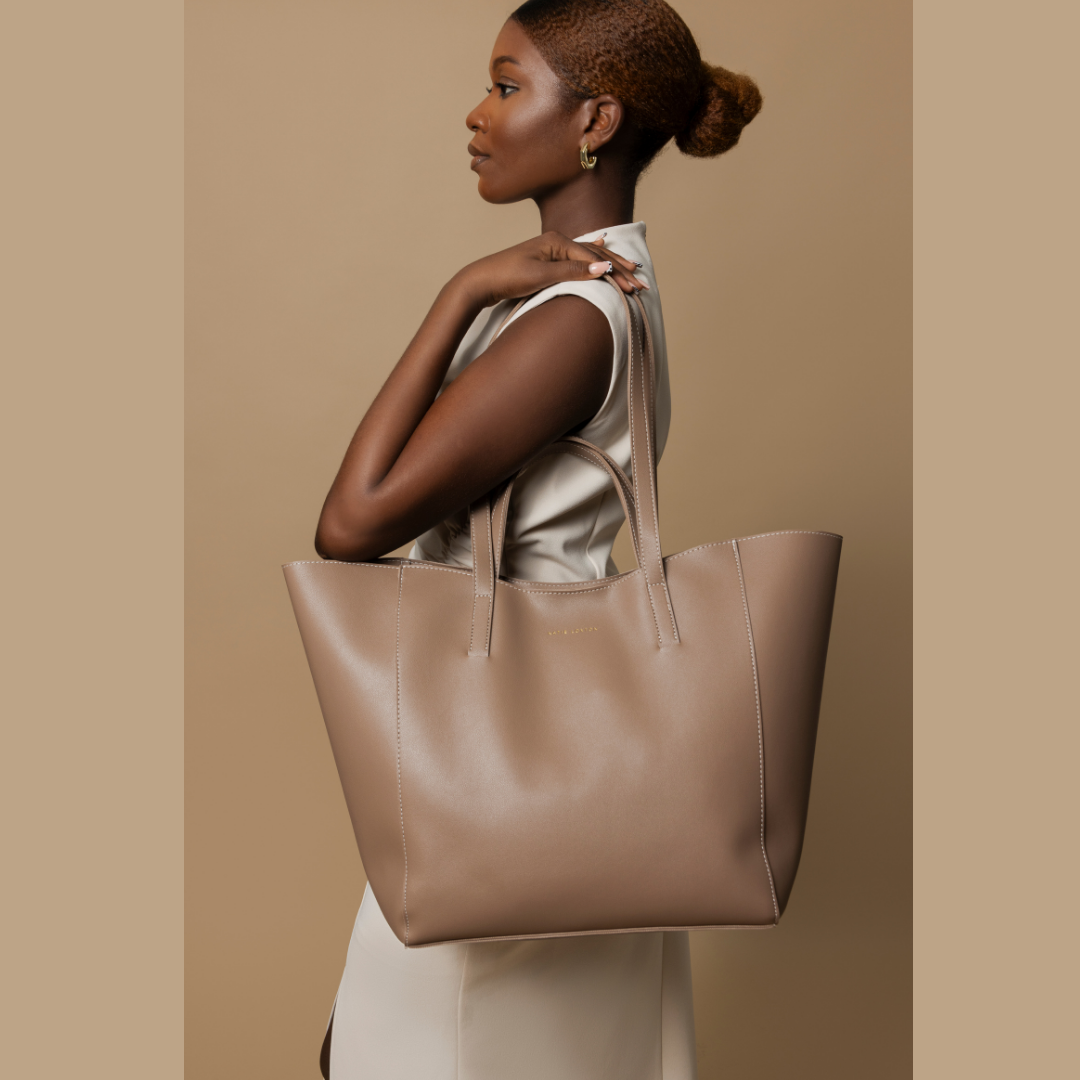 PERRI TOTE BAG | MOCHA