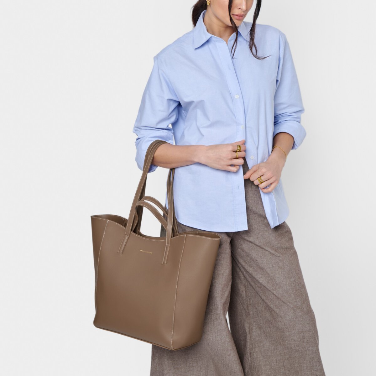 PERRI TOTE BAG | MOCHA